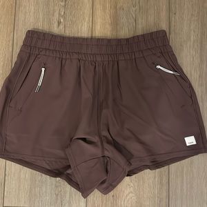Vuori Athletic Shorts - Burgandy/Maroon - Size S